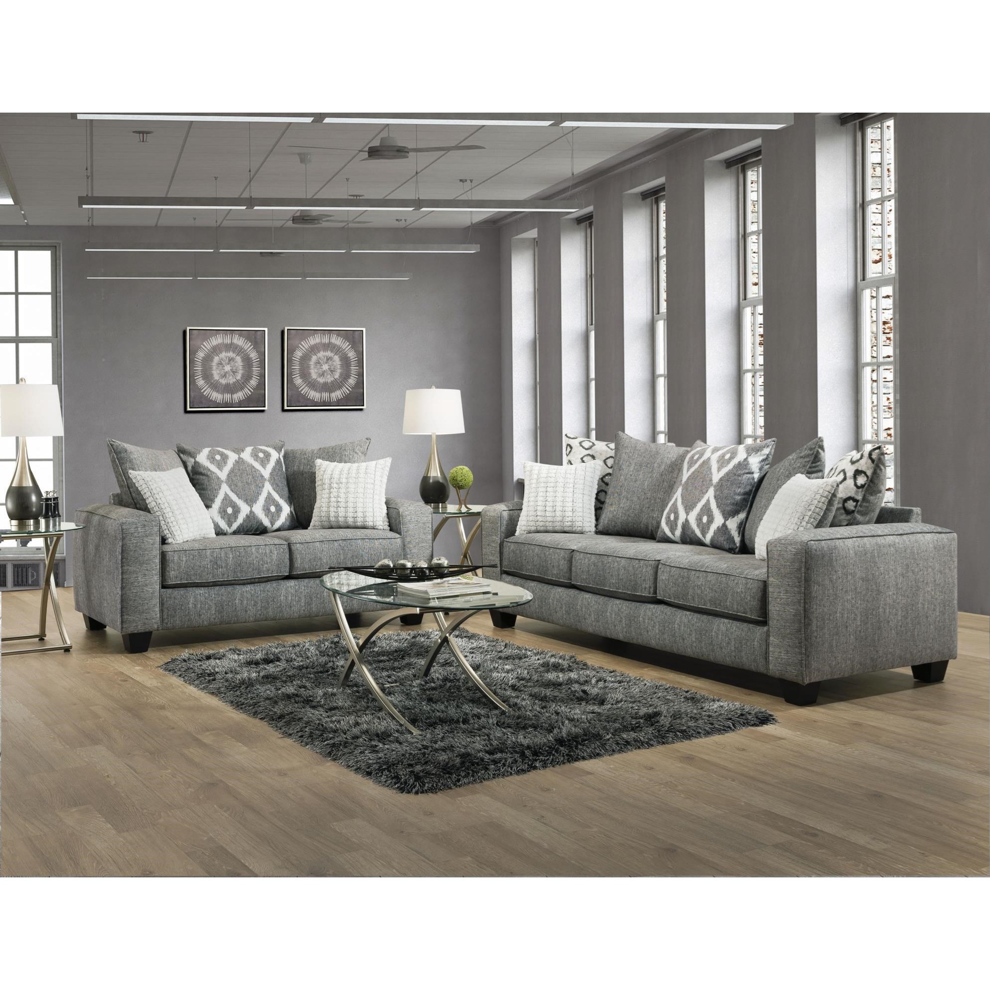 Albany sofa cheap and loveseat